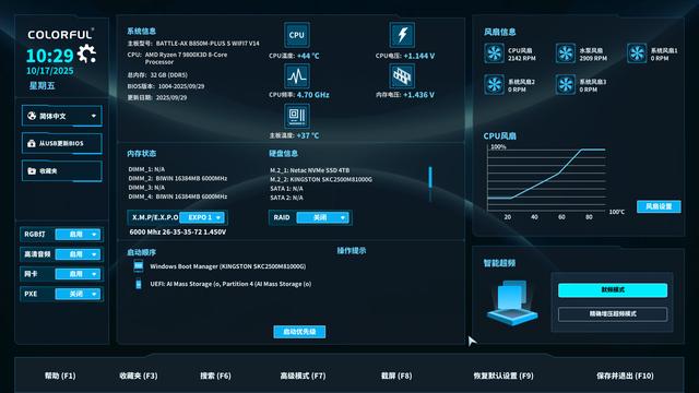 799元坐拥9800X3D全能搭子，七彩虹战斧B850M超级黑刃评测