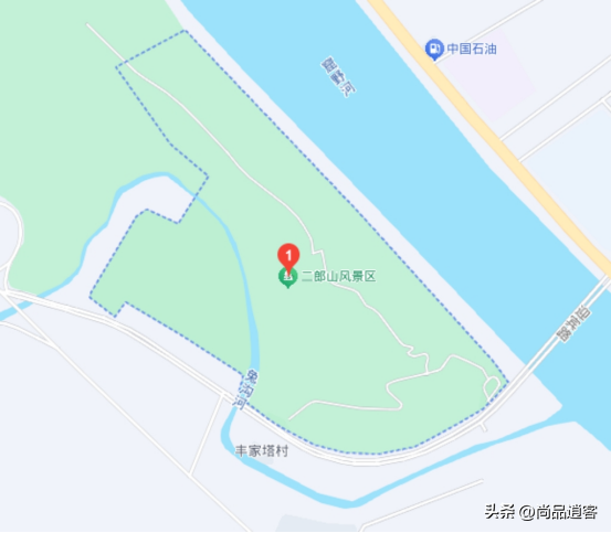一座独特的二郎山
