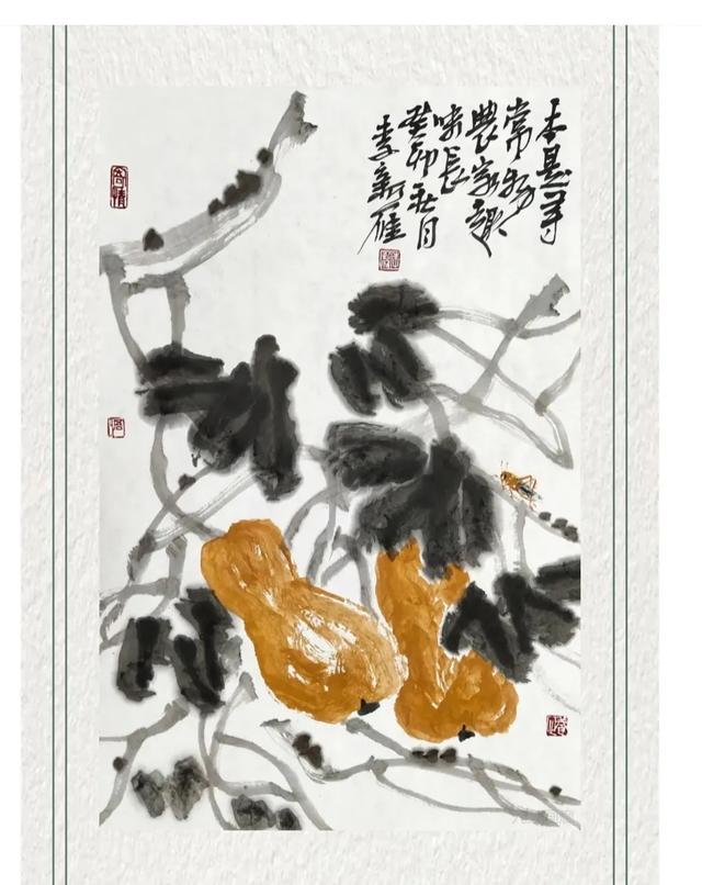 冬来寒梅迎新雁