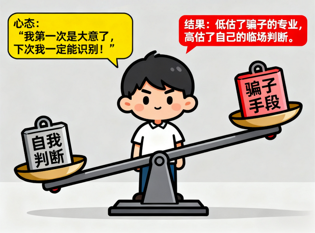 为什么有些人，会在同一个坑里被骗两次？