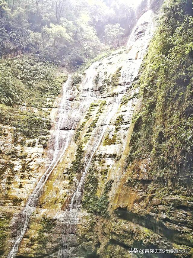 三峡大瀑布景区的野趣