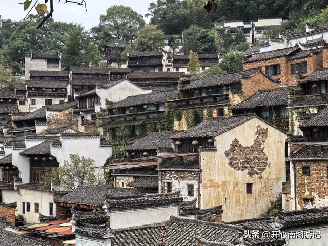 2025年秋老姐俩江西行，去篁岭看晒秋