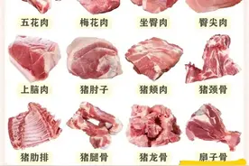 一次性讲清猪肉16个部位的特点，让你买到称心肉图片