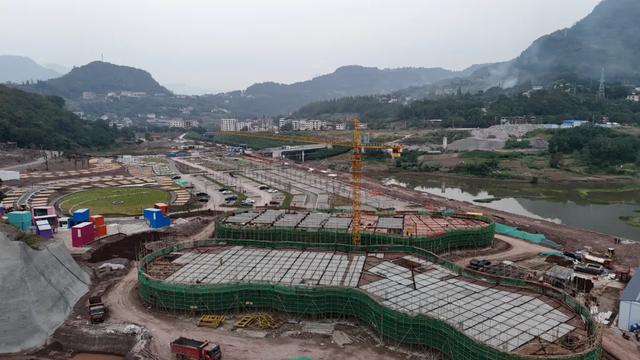 开州新地标！丰乐响水湾水上乐园初现雏形，2026年春节能开放吗