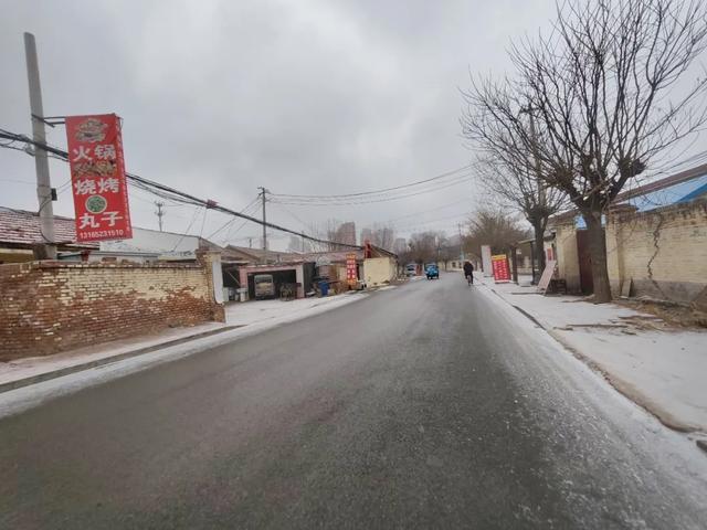 雪中探访德州城南村庄——三七村，一个跟中草药没有关系的村庄