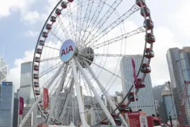 香港中环摩天轮设备突发故障，200余人被困！警方：初步判断无人受伤图片