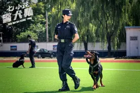 女生614分考警校，被警犬专业录取，开学送小狗吗？图片