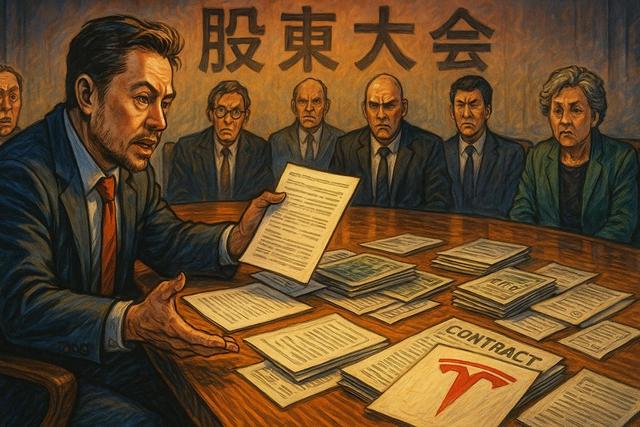 明天特斯拉迎来审判日，马斯克要么封神要么走人，金主要投反对票