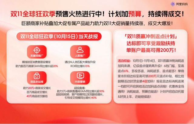 AI+大消费的首个双11，商家借阿里妈妈实现首波爆发