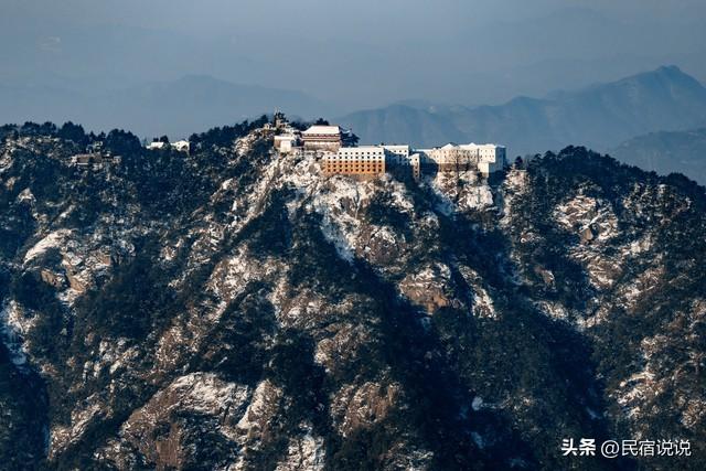 雪中的九华山原来这么美啊！