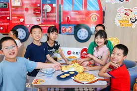 北京必胜客夏日爆浆榴莲季开启，披萨大师梦幻联动《蛋仔派对》图片