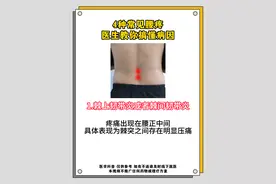 4种常见腰疼，医生教你搞懂病因!图片