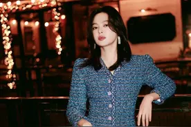 辛芷蕾咖位飞升，穿香奈儿高定亮相巴黎，就属她话题度高！图片