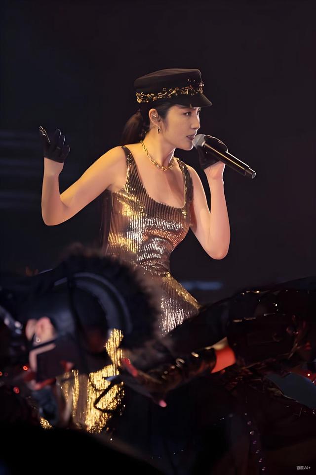 陈慧琳演唱会穿三角裤衩，五十多了合适吗？人老心不老！