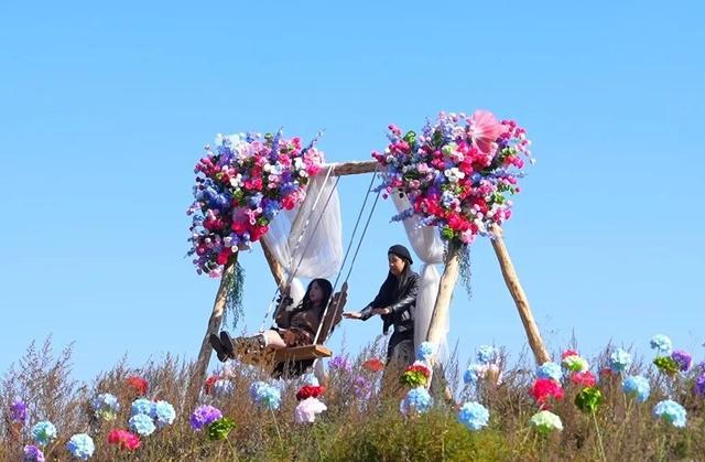 藏在石家庄的“莫奈花园”——花海、秋千、网红打卡点全都有！