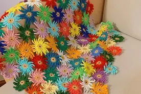 钩针毯子：5天就能完成的毯子，收藏起来慢慢钩~图片