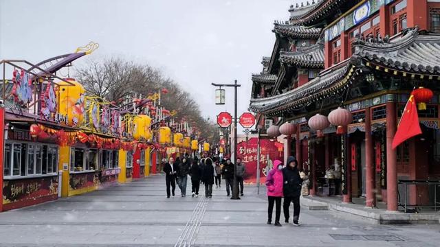 西青下雪啦！拉上赏雪搭子去打卡呀！