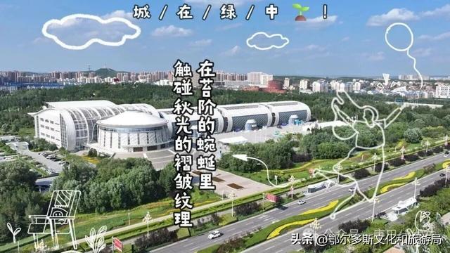 康巴什的惊喜：满眼是绿，转身见自然