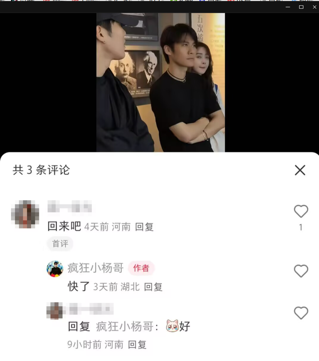 “三只羊”一个月内复出？