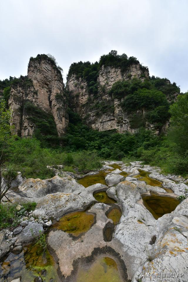 太行山平顺县的天路