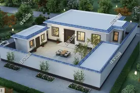 河北业主定制现代养老小院，大大的院子可劲闹，种菜养鸡都能实现图片