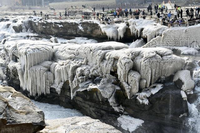 冬日壶口瀑布有多震撼，高清大图告诉你！