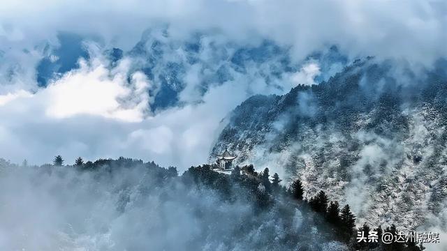 撒贝宁错过的仙境！八台山雪景美如画，速来打卡，别笑他“白跑”！