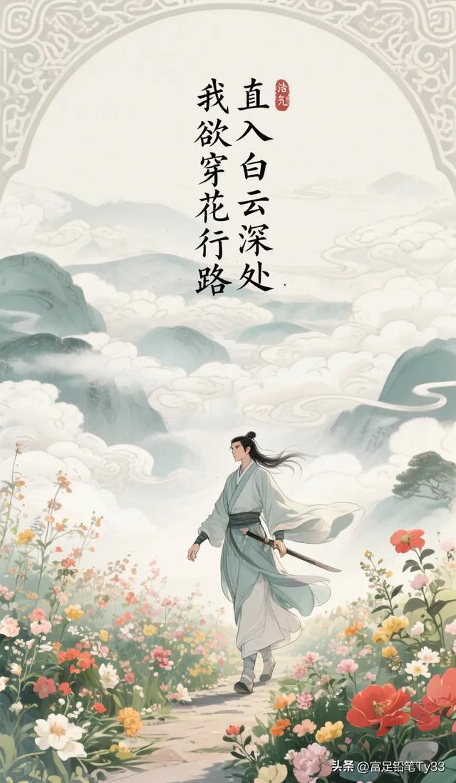 燃爆!穿越花海探秘:直入白云深处寻浩气红霓