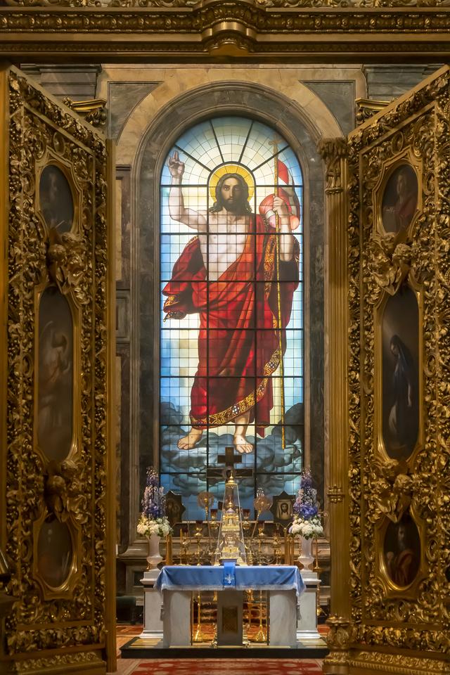 乙巳仲秋俄罗斯莫彼双城记之九：伊萨基辅大教堂