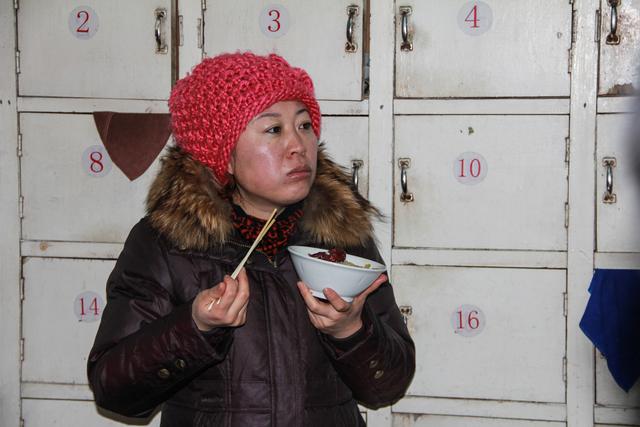 十二年前我在千山五龙宫寺庙吃粥！