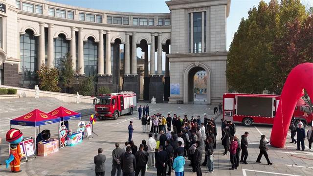 消防宣传月丨大连市金石滩度假区多部门联动,这场沉浸式消防宣传活动超有料!