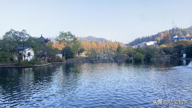 美丽吉安：初冬的井冈山挹翠湖公园风光迷人（摄/王伟）