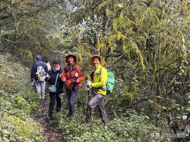 攀登昆明十峰之宜良老爷山，经历密林大雨考验，惊喜交加，难忘