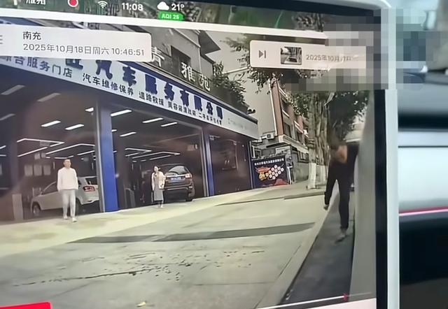 修车店门口被扎胎后续：店铺曝光，刚开业俩月！拒认错发视频叫屈