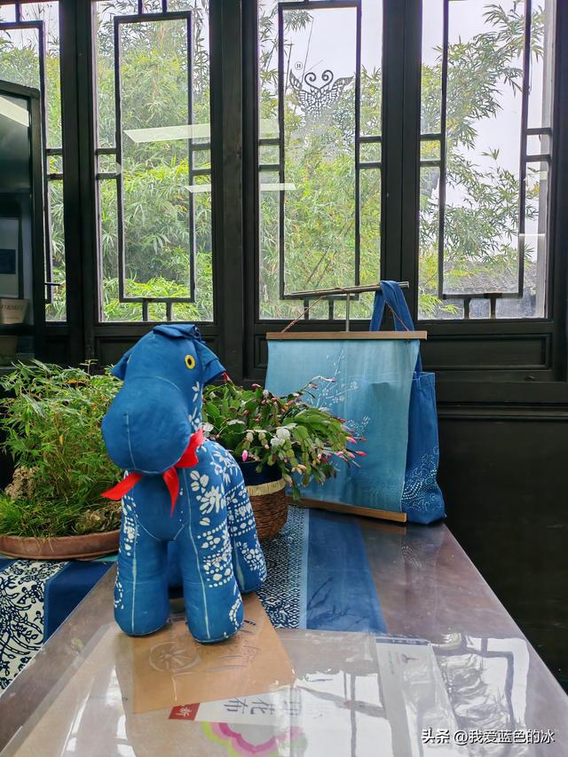 蓝印花布！在南通处处可见，它是这座城市的历史文化印记