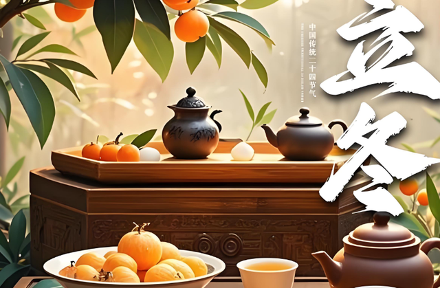 “上午立冬大雪封门，下午立冬单衣过冬	”	，今年立冬上午还是下午