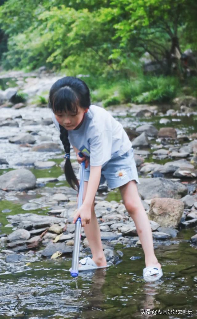告别36℃热浪！长沙“小荔波”藏着28℃清凉，带娃溯溪玩不停！