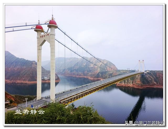 甘肃永靖：天然的“鸳鸯火锅”奇观 - 黄洮交汇处