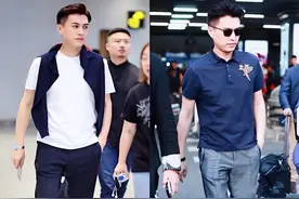 中年男人：为什么劝你少穿T恤，多穿polo衫？看48岁靳东就明白了图片