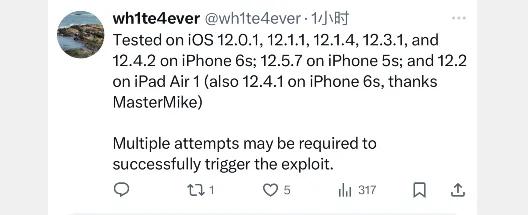 来啦！iOS 系统 Safari 网页越狱发布，真一键激活