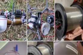 俄乌战争新宠儿：光纤无人机让狙击手失业，还能替代反坦克导弹？图片