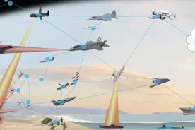 美军构想中国实现，解放军向全球宣布，055和预警机跨平台组网图片