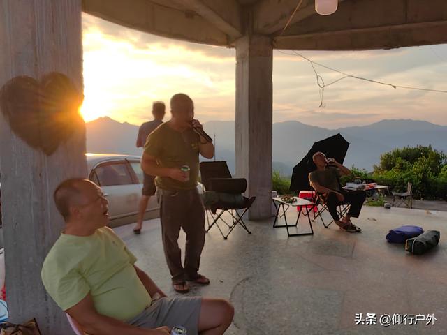 饶平朱湖顶露营