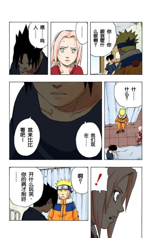 火影忍者彩漫 第二十卷 第五代火影纲手，鸣人佐助天台对决