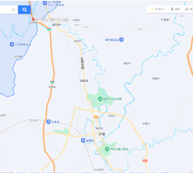 【川南F4】隆昌金鹅江冲破云顶山的白水滩峡口风光
