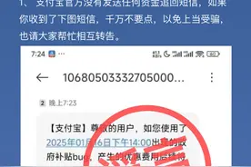 支付宝回应付款优惠失误：未发资金追回短信 不向用户追款图片