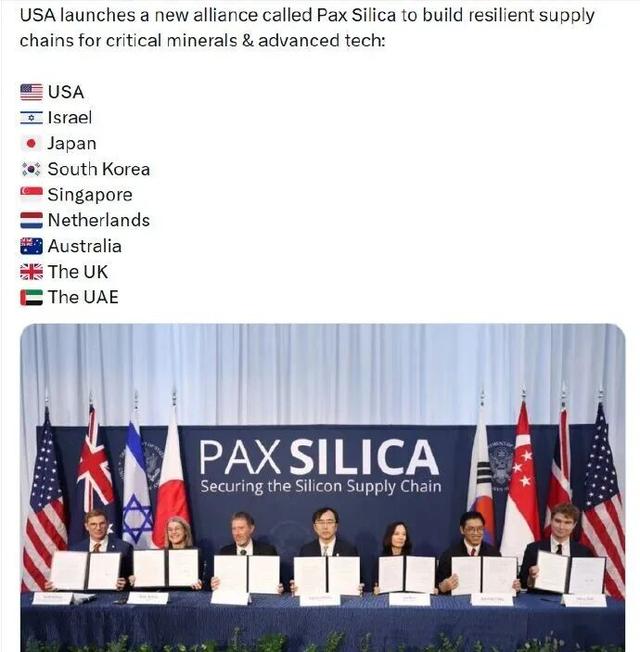 美国启动“硅铁同盟”，“经济安全战”将成明年大国博弈主轴