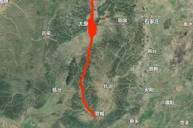 继大运和二广之后，第三条南北大通道，贯穿山西中部，朔州到晋城图片