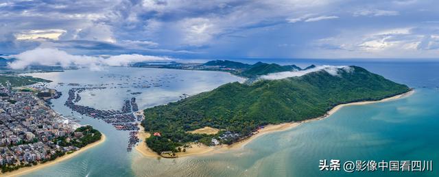 海南陵水：新村湾美景如画