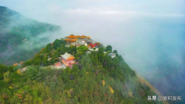 【东方微笑 多彩麦积】摄影师看麦积 | 龟凤山染金映云海